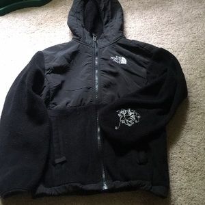 The North Face hooded fleece jacket